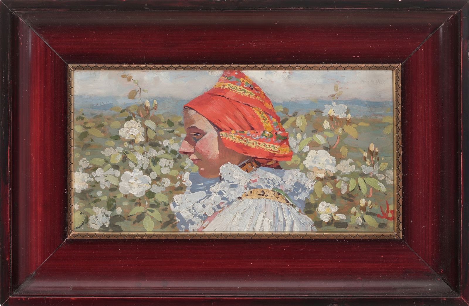 Uprka Joža- Dívka v bílých růžích