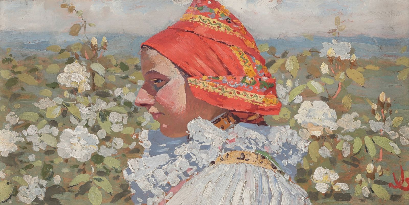Uprka Joža- Dívka v bílých růžích